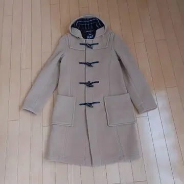 Gloverall 베이지 더플 코트