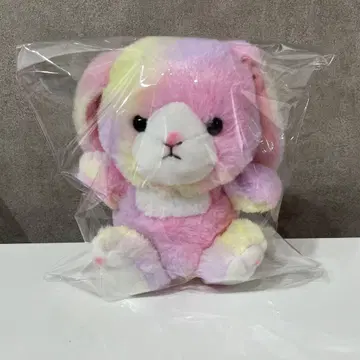 파스텔 토끼 봉제 인형