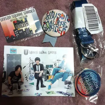 UNISON SQUARE GARDEN 팬클럽 굿즈 세트