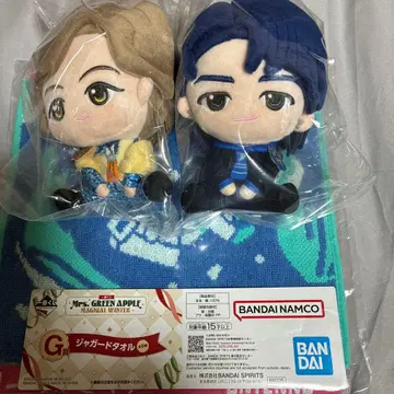 Mrs.GREENAPPLE 제일복권 A상 봉제 인형 2개 세트