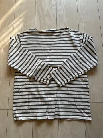 SAINT JAMES 스트라이프 긴팔 T셔츠 SM