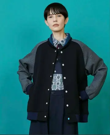 FRBOIS 투톤 블루종