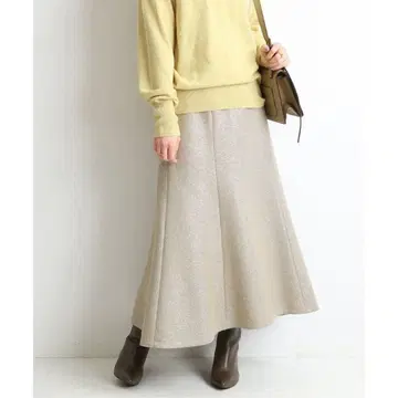 IENA 이에나 브라이트 울 디자인 스커트