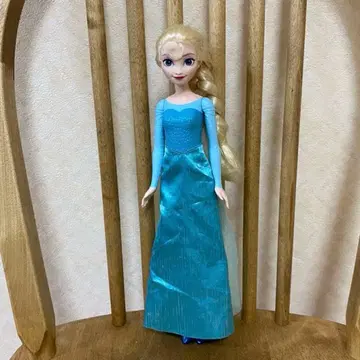 엘사 인형 스카이블루 드레스