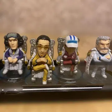 원피스 컬렉션 해군 3대장과 거프 4체 세트