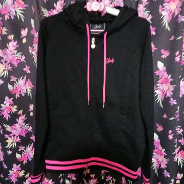 Rady 블랙 후드티 M 사이즈