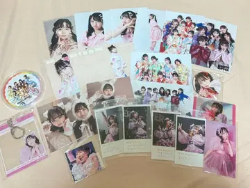 마츠모토 카렌 브로마이드 트레이딩 카드 아크링 키링 세트