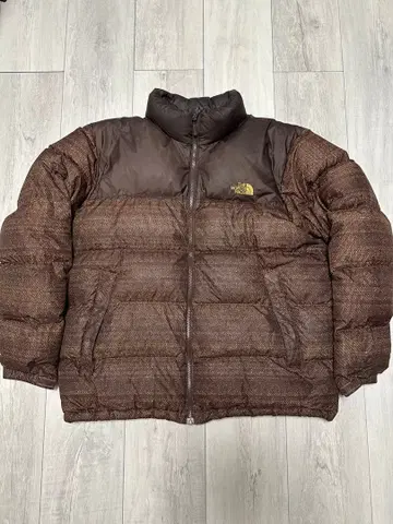 THE NORTH FACE 브라운 다운 자켓 XL