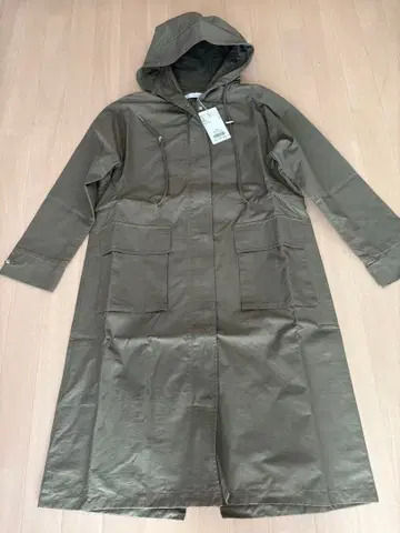 Bou Jeloud 올리브 모즈 코트 사이즈 38