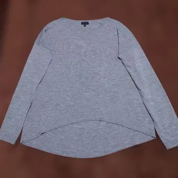 theory 그레이 긴팔 니트 스웨터 S 사이즈 얇은 소재