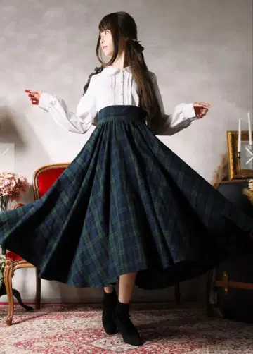 영국 체크 아가씨 고급 원피스*Favorite 오리지널*