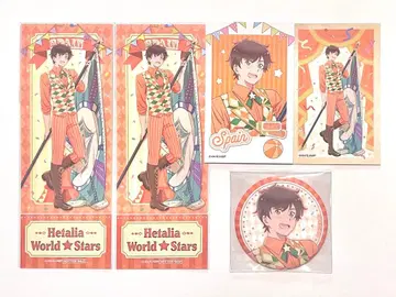 헤타리아 스페인 서커스 티켓 캔뱃지 미니 포토 카드