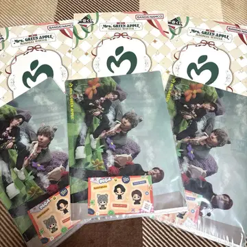 미세스 로손 제일복권 클리어 파일&스티커 3개 세트