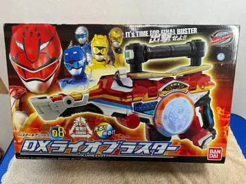 새상품 특명전대 고버스터즈 버스터기어 시리즈08 DX 라이오블래스터