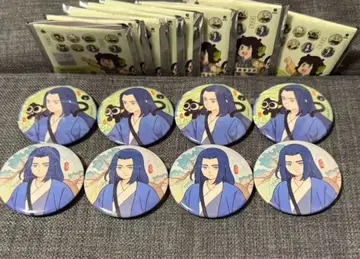 애니메이션 캐릭터 캔뱃지 상하 1쌍 2개 세트