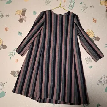 이에나 울 스트라이프 원피스