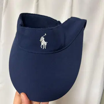 네이비 리본 포함 바이저
