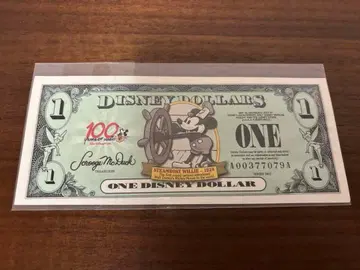 디즈니 미국 100주년 디즈니달러 1달러 미키