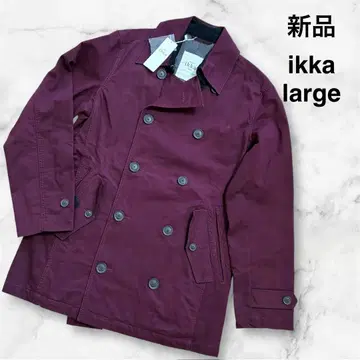 [택 포함 미사용 새상품] ikka 보르도 면 자켓 L 사이즈