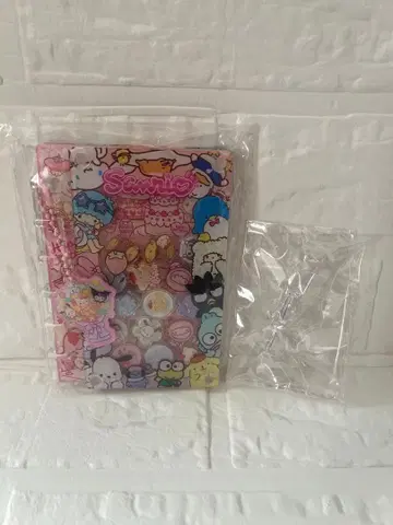 산리오 캐릭터 바인더 씰북 메모장