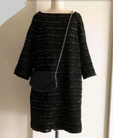 드레 스테리아 트위드 원피스