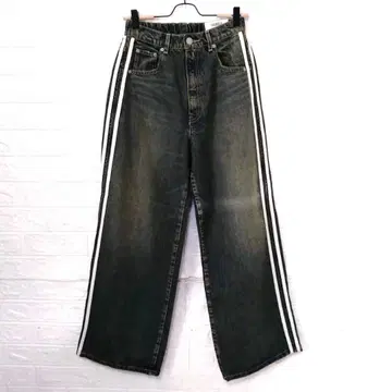 새상품 Rodeo crowns 사이드 라인 루즈 데님 M