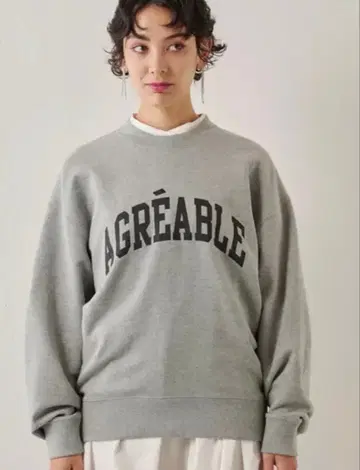 [ THE PAUSE ] 로고 맨투맨 풀오버