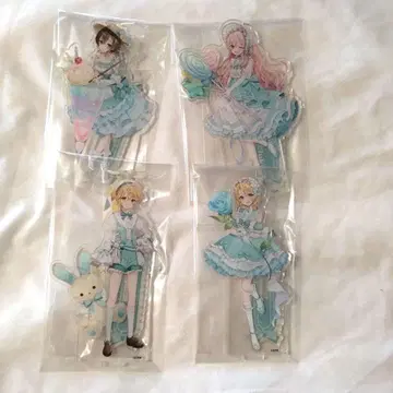 하츠네 미쿠 라쿠텐 컬렉션 아크릴 스탠드 세트