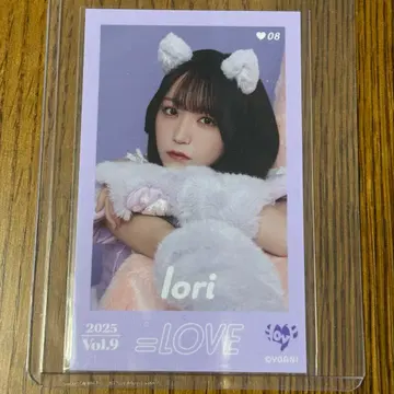 =LOVE 노구치 이오리 미니 사진 Vol.9 고양이 의상 레어