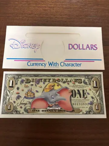디즈니 미국 50주년 디즈니달러 덤보 1달러