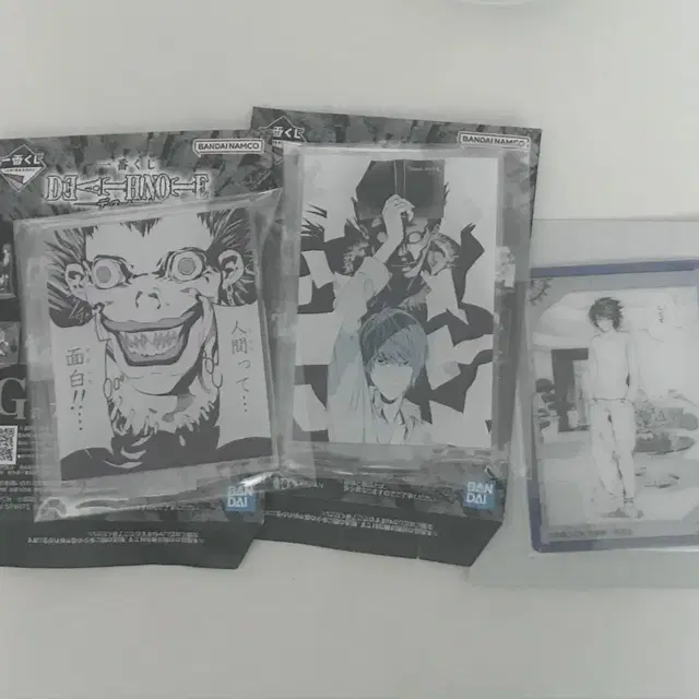 데스노트 제일복권 쿠지 아크릴 스탠드 클리어카드