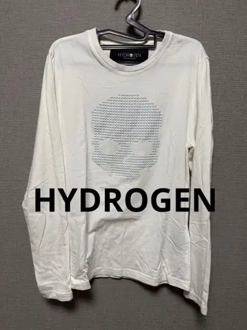 하이드로겐 남성용 긴팔 셔츠 롱티 티셔츠