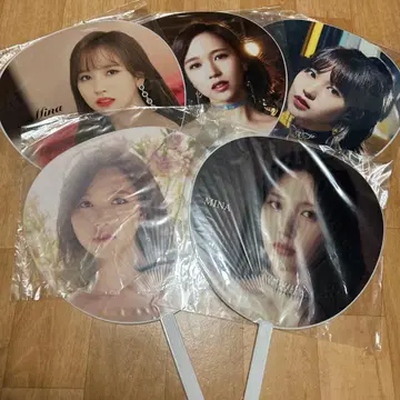 TWICE 미나 부채 5장 세트