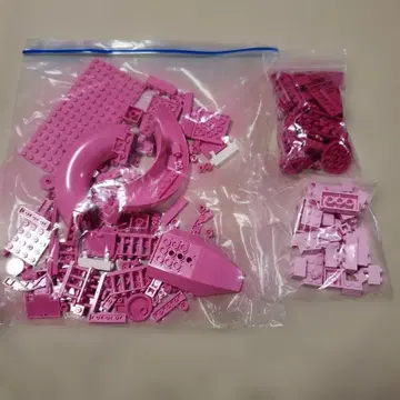 LEGO 블록 세트 핑크