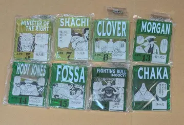 원피스 BASE SHOP 복권 4월 아크릴 블록 참 8종