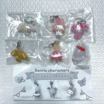 산리오 캐릭터즈 윳토메지루시 액세서리 세미 컴프 가챠