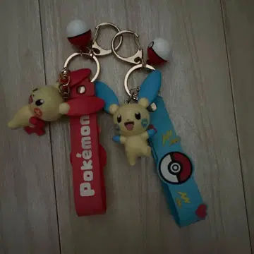포켓몬 플러스 마이논 2개 세트 키링