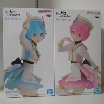 [ Re: 제로 ] ESPRESTO 피규어 세트 [ 렘 ] [ 라무 ]