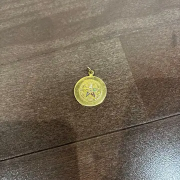 빈티지 프리메이슨 비밀결사 이스턴 스타 펜던트 탑