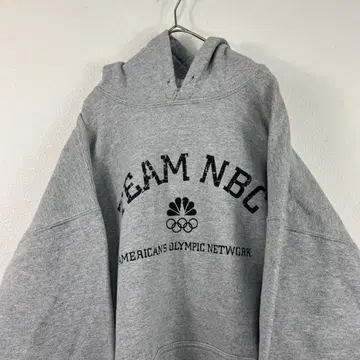 길단 올림픽 후드티 그레이