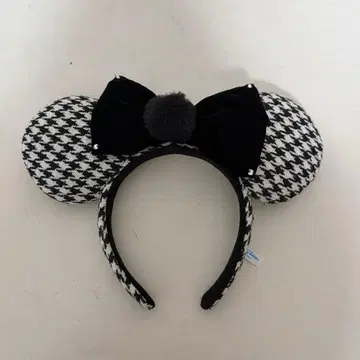 미니 마우스 하운드 투스 머리띠