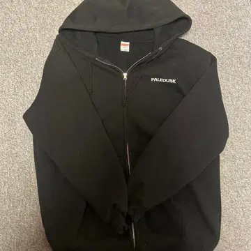 [ 거의 미사용 ] PALEDUSK 집업 후드티 XXL 블랙