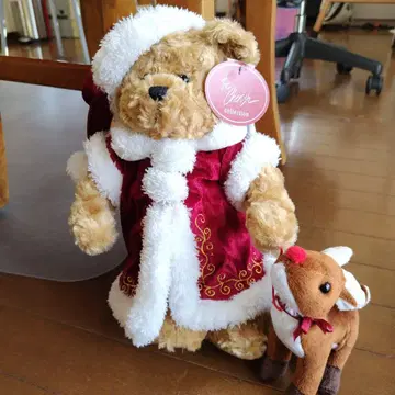 Cherish Collection 산타 곰 봉제 인형