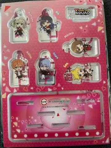 프로세카 스시로 콜라보 Vivid BAD SQUAD 아크릴 스탠드