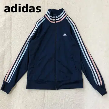 adidas 트랙 자켓 멀티 컬러 네이비 핑크 스카이블루