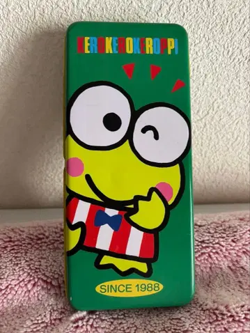 [ 헤이세이 레트로 ] 케로케로케 캔 펜 케이스 1988년 제조