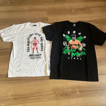 그레이트 무타 무토 케이지 T셔츠 2장 세트