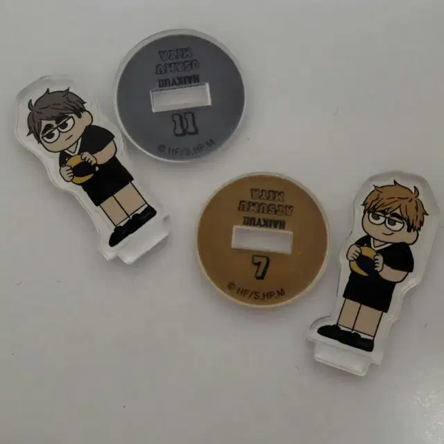 일괄) 하이큐 이나리자키 미야 아츠무/미야 오사무 지로리 아크릴 스탠드