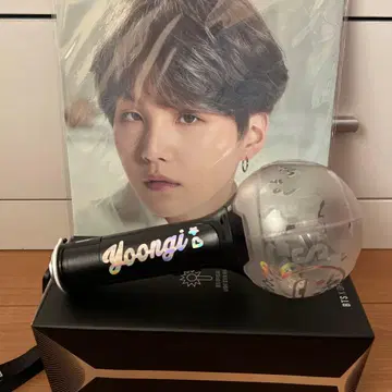 윤기 응원봉 + 포토 카드