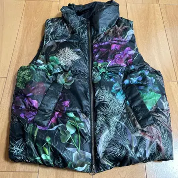 센소유니코 다운 베스트 꽃무늬 FIORI